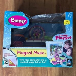 VINTAGE NWT Barney’s Magical Music Playset